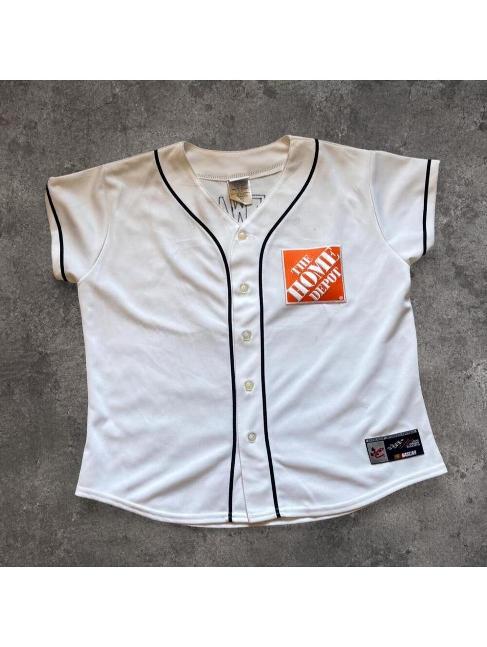 NASCAR Men's White Jersey